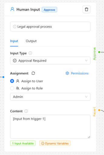 Human Input Node - AI Workflow Automation
