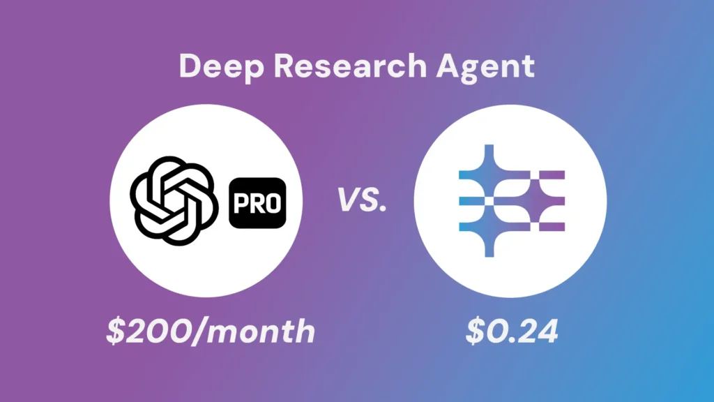 Deep research agent