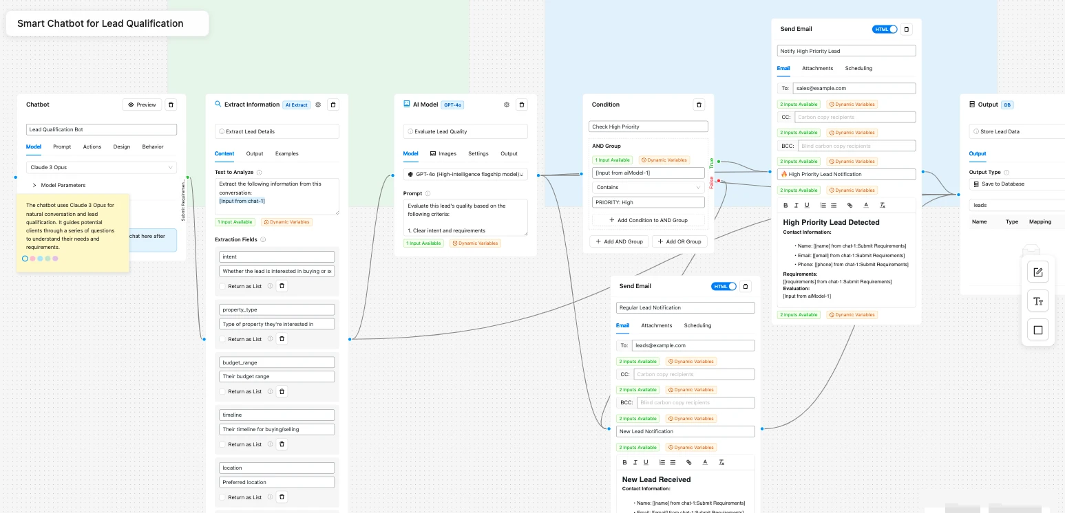 Real Estate Agents: Smart Agentic AI Chatbot for Lead Qualification