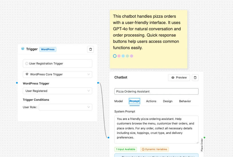 Creating a Smart Pizza Ordering Chatbot 24/7