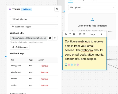 Powerful AI Email Analyzer Workflow in WordPress