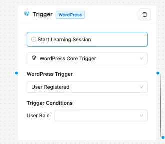 AI-Powered Language Learning Assistant trigger node
