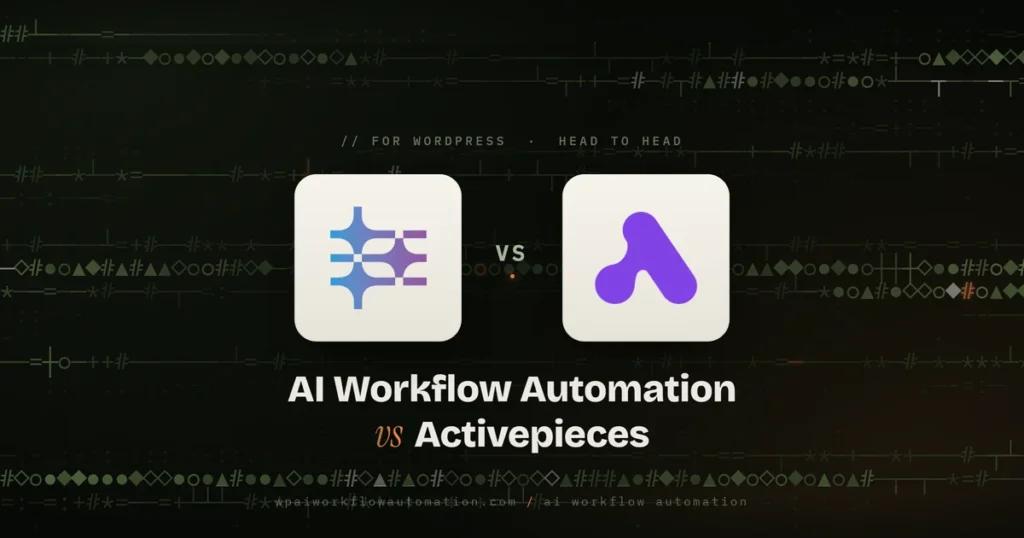 ai workflow automation vs activepieces