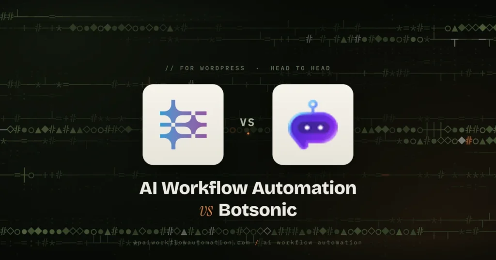 ai workflow automation vs botsonic