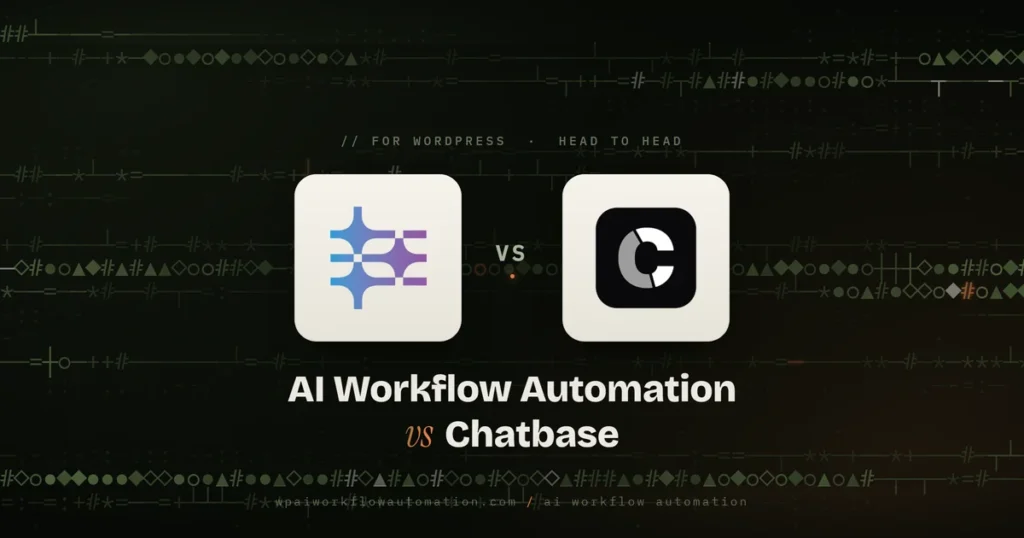 ai workflow automation vs chatbase