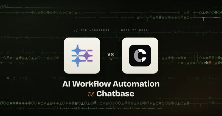 ai workflow automation vs chatbase