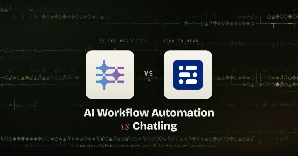 ai workflow automation vs chatling
