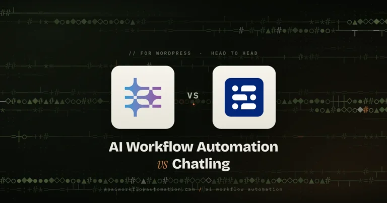 ai workflow automation vs chatling