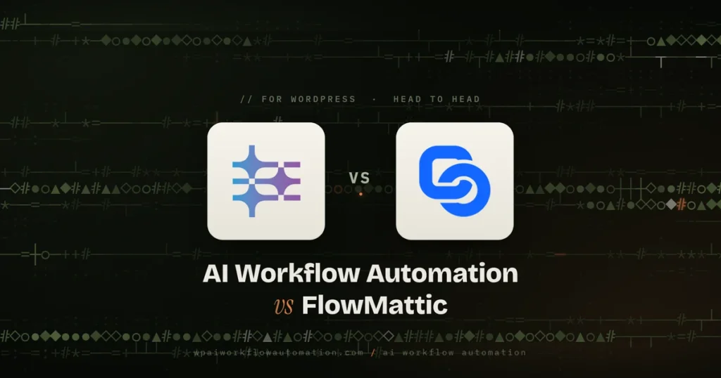 ai workflow automation vs flowmattic