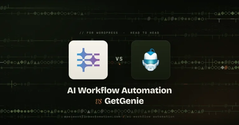 ai workflow automation vs getgenie