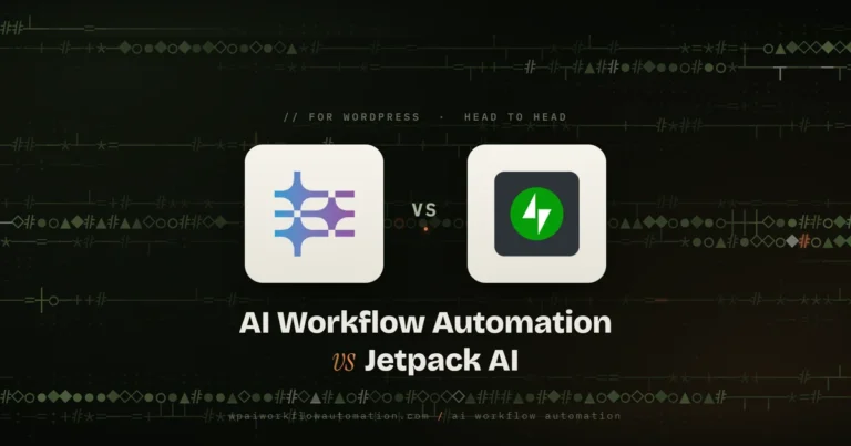 ai workflow automation vs jetpack ai