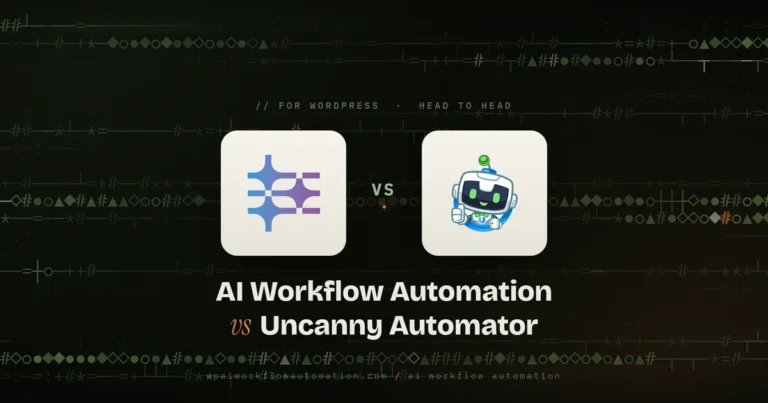 ai workflow automation vs uncanny automator 2