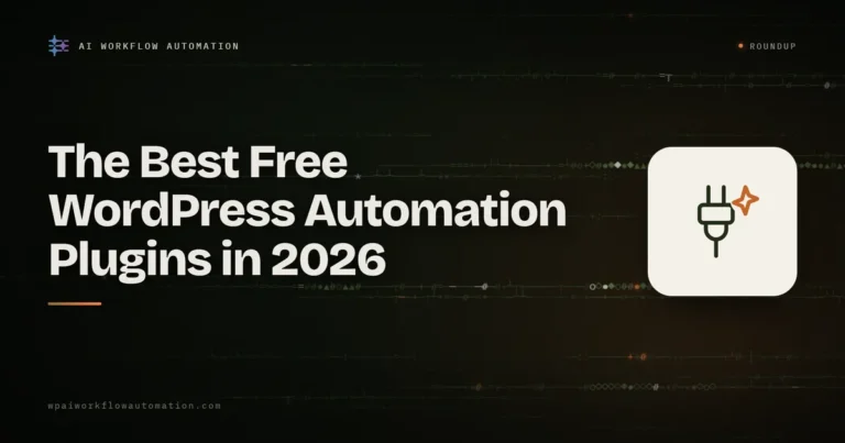 best free wordpress automation plugins 2026