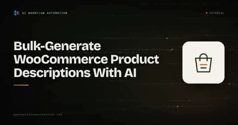 woocommerce ai product descriptions bulk